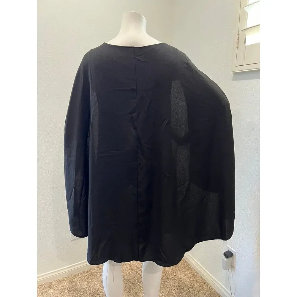Her Universe Star Wars Studded Darth Vader Black Sleeveless Cape Dress Medium